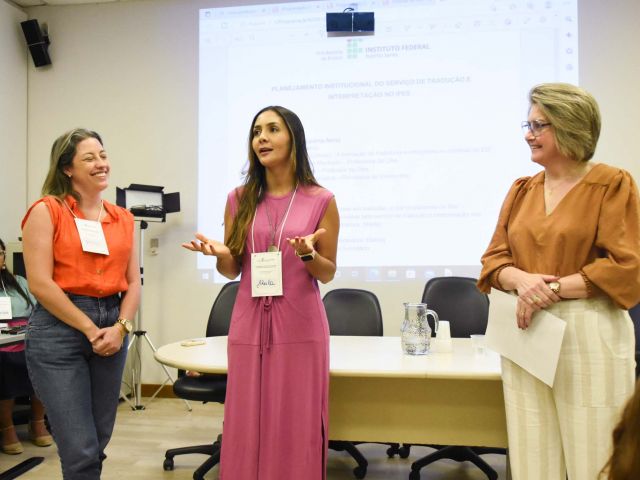 Proen inicia planejamento do serviço de tradução e interpretação no Ifes